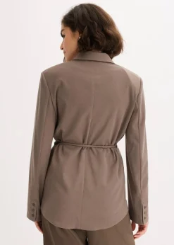 Blazer aus Viskose-Mix