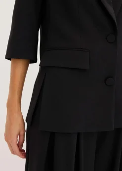 Blazer mit modisch betonten Schultern