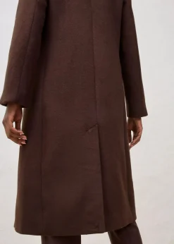 Blazermantel aus weichem Woll-Mix