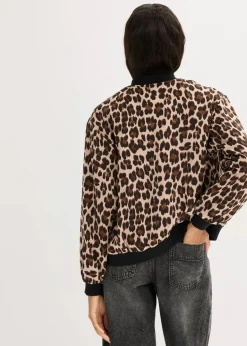 Blouson aus fließendem Satin