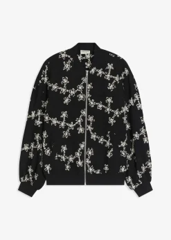 Blouson mit Stickerei