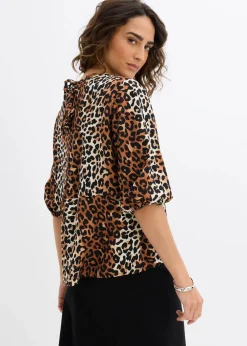 Bluse aus feinem Viskose-Mix