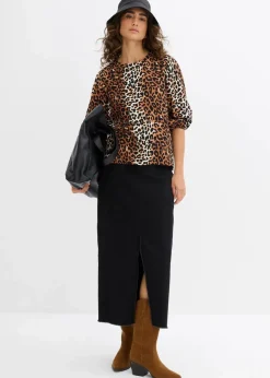 Bluse aus feinem Viskose-Mix