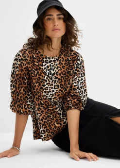 Bluse aus feinem Viskose-Mix