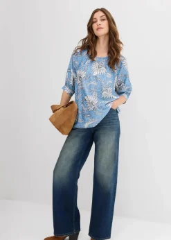 Bluse aus feinem Viskose-Mix