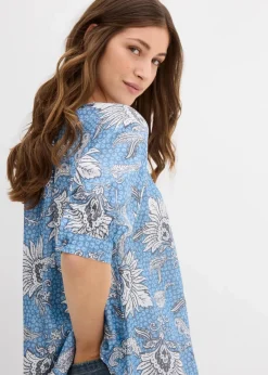 Bluse aus feinem Viskose-Mix