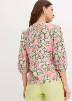 Bluse aus feinem Viskose-Mix