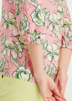 Bluse aus feinem Viskose-Mix