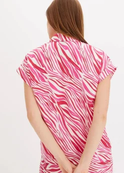 Bluse aus fließendem Satin