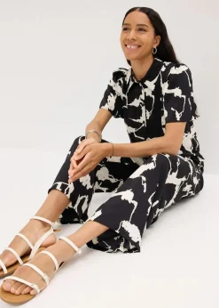 Bluse aus fließendem Satin