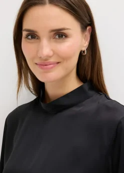 Bluse aus fließendem Satin