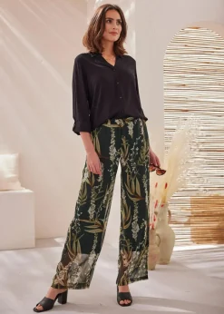 Bluse aus fließender Viskose