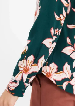 Bluse aus fließender Viskose