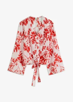 Bluse aus reiner Baumwolle