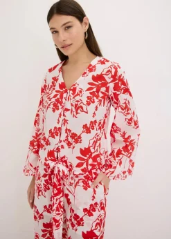 Bluse aus reiner Baumwolle