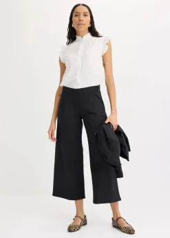 Bluse aus reiner Baumwolle