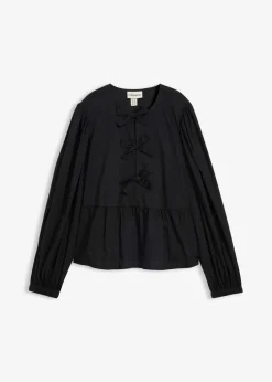 Bluse mit Schleifendetails