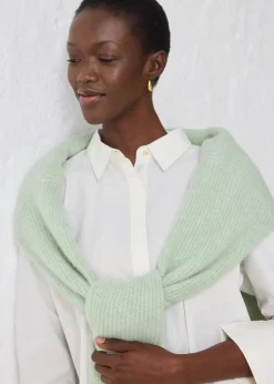 Bluse mit Seidenanteil