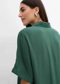 Blusenkleid aus feiner Viskose