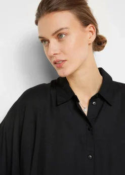 Blusenkleid aus feiner Viskose