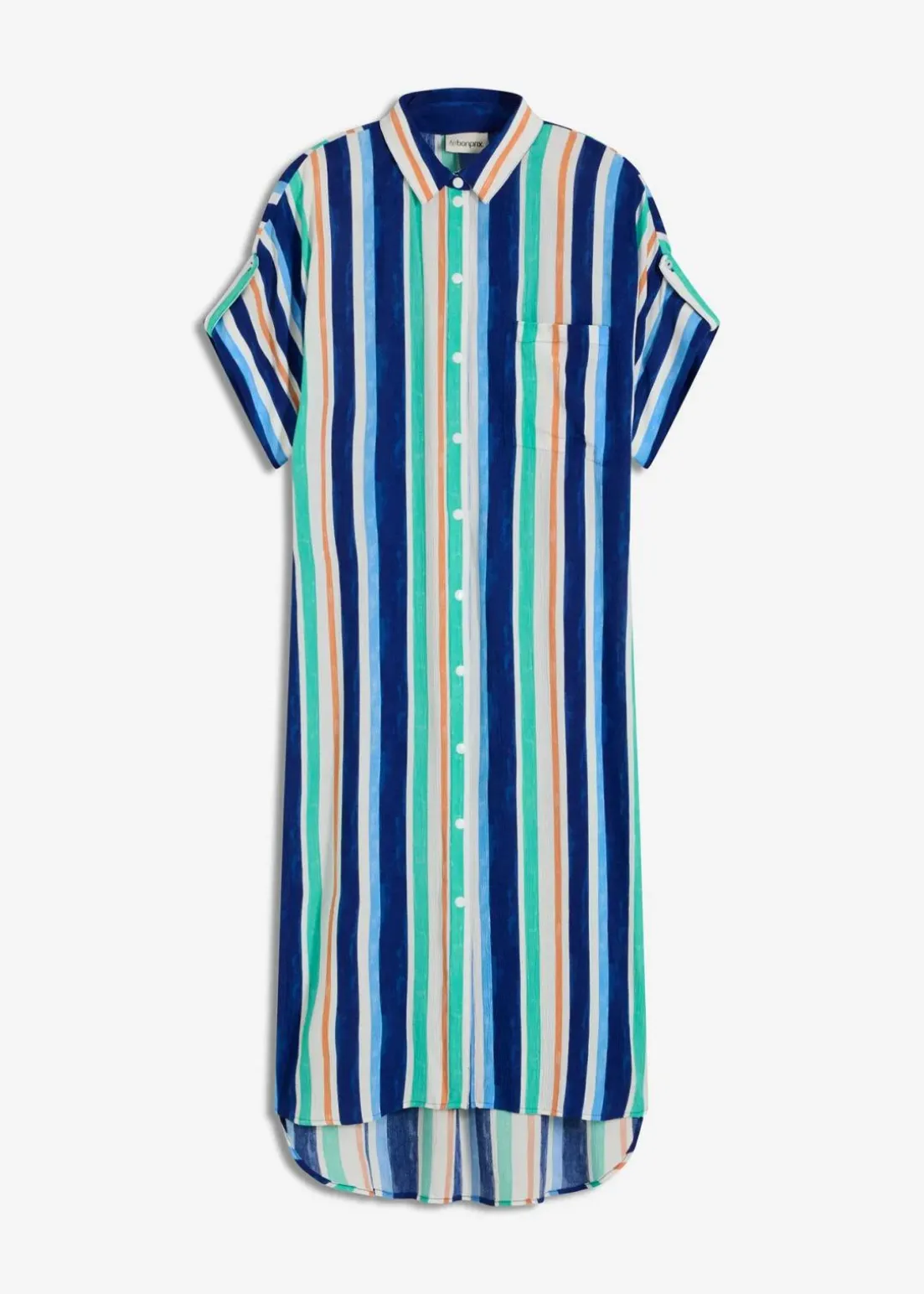 Blusenkleid aus fließender Viskose