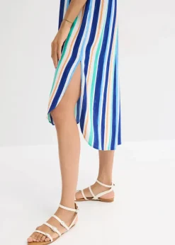 Blusenkleid aus fließender Viskose