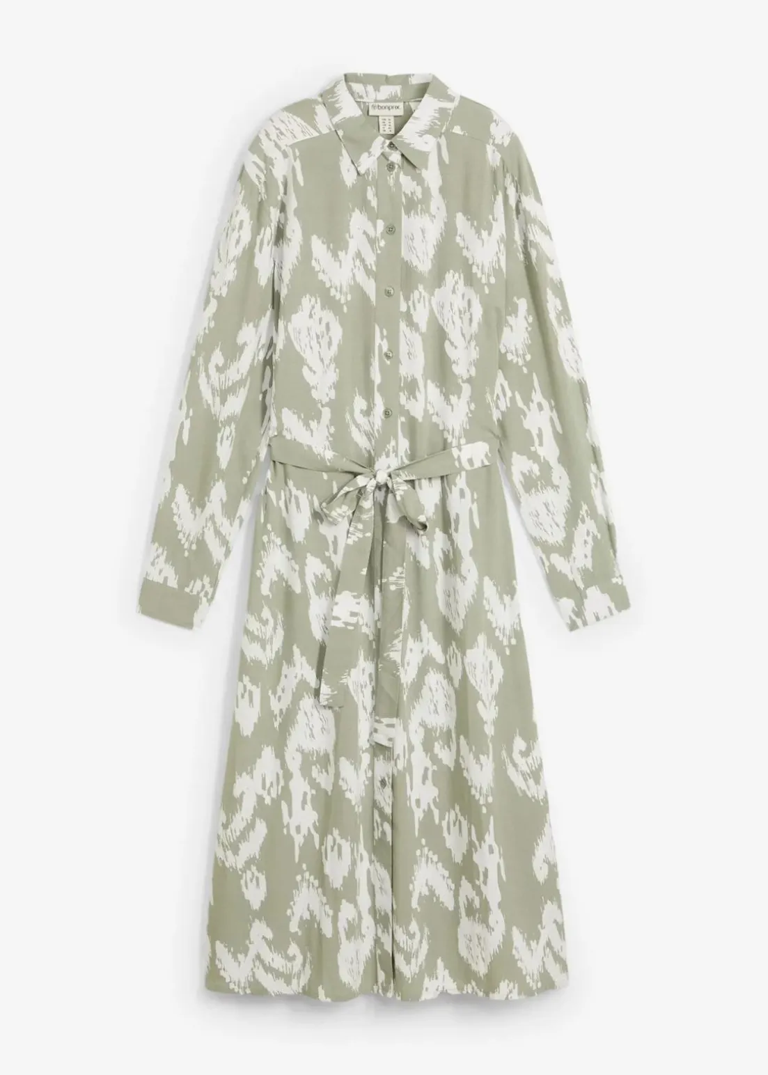 Blusenkleid aus fließender Viskose