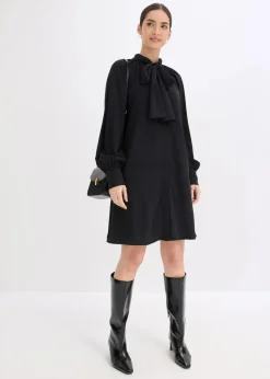 Blusenkleid mit Schluppenkragen