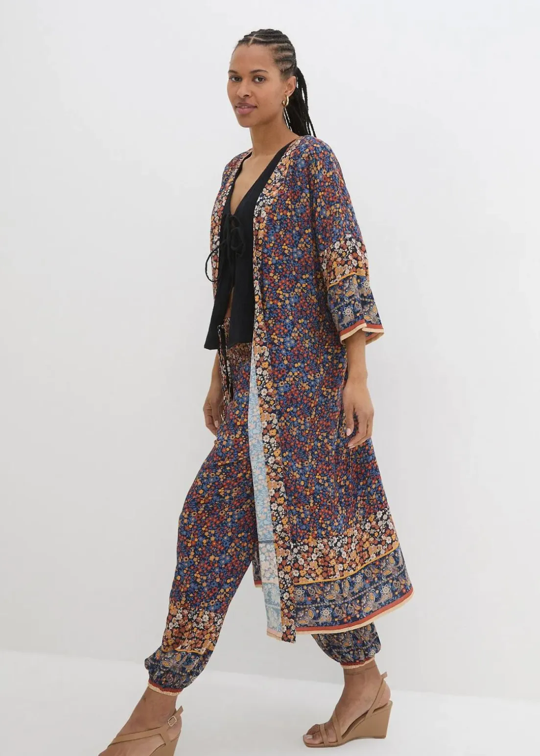 Blusenmantel aus Viskose