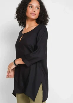 Blusenshirt aus reiner Viskose