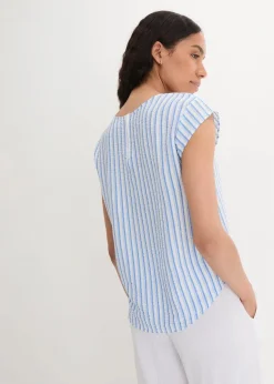 Blusenshirt aus softem Viskose-Mix