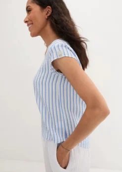 Blusenshirt aus softem Viskose-Mix