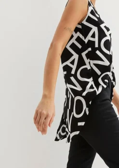 Blusentop aus fließender Viskose