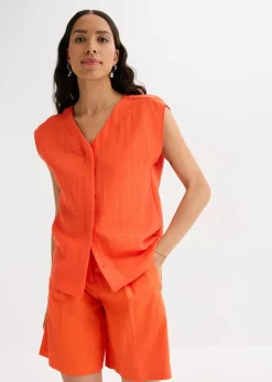 Blusentop aus leichtem Viskose-Mix