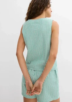 Blusentop aus reiner Baumwolle