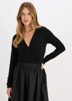 Body aus fließendem Viskose-Mix