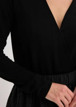 Body aus fließendem Viskose-Mix