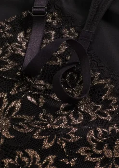 Body Shaper mit leichter Formkraft und Glitzergarn