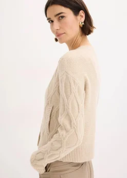 Bomberjacke mit Wollanteil