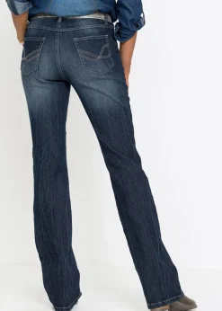 Bootcut Jeans High Waist, Komfort-Stretch