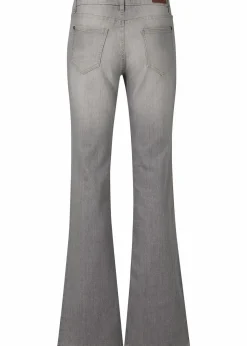 Bootcut Jeans Mid Waist, Komfort-Stretch