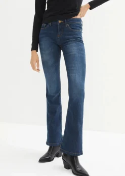 Bootcut Jeans Mid Waist, Stretch