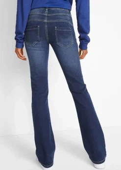 Bootcut Jeans Mid Waist, Stretch