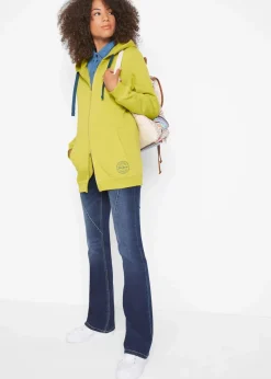 Bootcut Jeans Mid Waist, Stretch