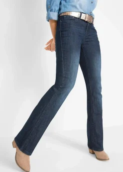 Bootcut Jeans Mid Waist, Stretch