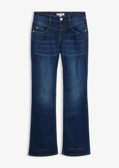 Bootcut Jeans Mid Waist, Stretch