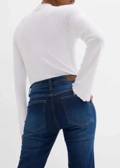 Bootcut Jeans Mid Waist, Stretch