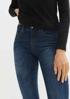 Bootcut Jeans Mid Waist, Stretch