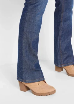 Bootcut-Jeans High Waist, Thermo