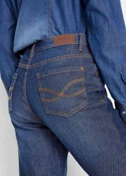 Bootcut-Jeans High Waist, Thermo